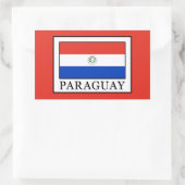 Sticker Rectangulaire Paraguay (Sac)