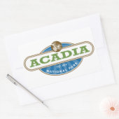 Sticker Rectangulaire Parc national Acadia USA (Enveloppe)