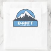 Sticker Rectangulaire Parc national Banff (Sac)