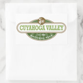 Sticker Rectangulaire Parc national de la vallée de Cuyahoga (Sac)