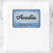 Sticker Rectangulaire Parc national de l'Acadie (Sac)