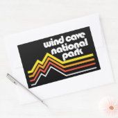 Sticker Rectangulaire Parc national de Wind Cave (Enveloppe)