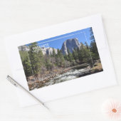 Sticker Rectangulaire Parc national de Yosemite (Enveloppe)