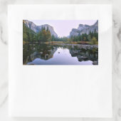 Sticker Rectangulaire Parc national de Yosemite (Sac)