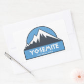 Sticker Rectangulaire Parc national de Yosemite (Enveloppe)