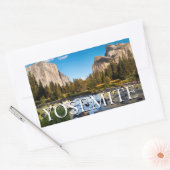 Sticker Rectangulaire Parc national de Yosemite, Californie (Enveloppe)
