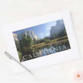 Sticker Rectangulaire Parc national de Yosemite | Californie (Enveloppe)
