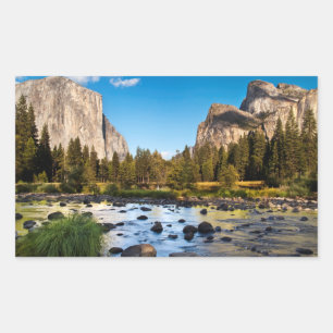 Sticker Rectangulaire Parc national de Yosemite, Californie