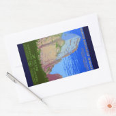 Sticker Rectangulaire Parc national de Zion (Enveloppe)