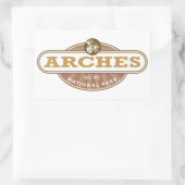 Sticker Rectangulaire Parc national des Arches (Sac)