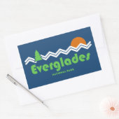 Sticker Rectangulaire Parc national des Everglades (Enveloppe)