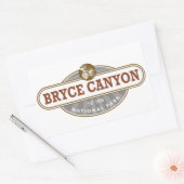 Sticker Rectangulaire Parc national du Bryce Canyon (Enveloppe)