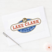 Sticker Rectangulaire Parc national du lac Clark (Enveloppe)