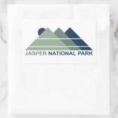 Sticker Rectangulaire Parc national Jasper Mont Sun (Sac)