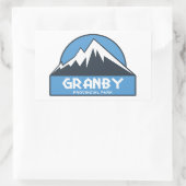Sticker Rectangulaire Parc provincial Granby (Sac)