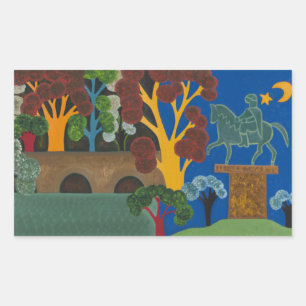 Sticker Rectangulaire Parc Windsor à la hauteur de l'été 2011