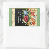 Sticker Rectangulaire Parfum d'antiquité Ambrée (Sac)