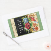 Sticker Rectangulaire Parfum d'antiquité Ambrée (Enveloppe)