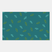 Sticker Rectangulaire Parfum d'une forêt (Devant)