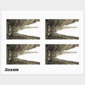 Sticker Rectangulaire Paris (Feuille)