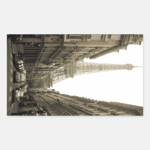 Sticker Rectangulaire Paris
