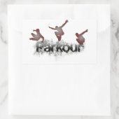 Sticker Rectangulaire Parkour (Sac)