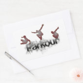Sticker Rectangulaire Parkour (Enveloppe)