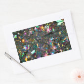Sticker Rectangulaire Parti Confetti (Enveloppe)