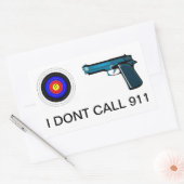 Sticker Rectangulaire Pas d'accueil (Enveloppe)