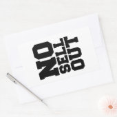 STICKER RECTANGULAIRE PAS DE VENTE (Enveloppe)