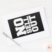 STICKER RECTANGULAIRE PAS DE VENTE (Enveloppe)