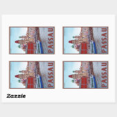 Sticker Rectangulaire Passau - Donau Waterfront (Feuille)