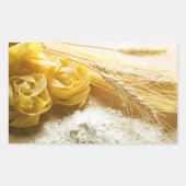 Sticker Rectangulaire Pâtes (Devant)