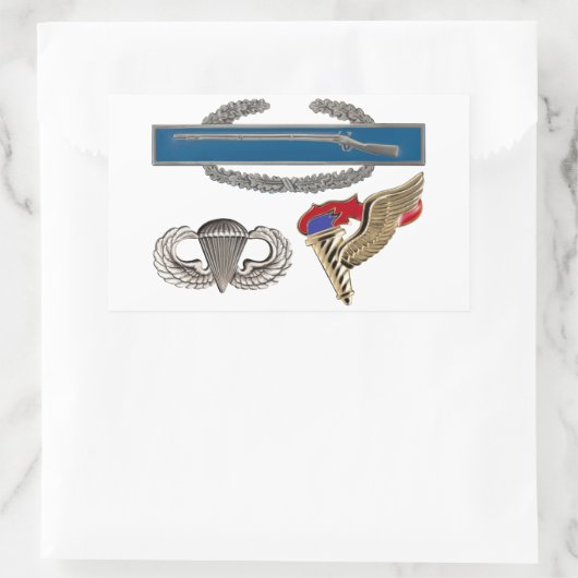 Sticker Rectangulaire Pathfinder aéroporté CIB (Sac)