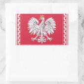 Sticker Rectangulaire Patrimoine polonais (Sac)