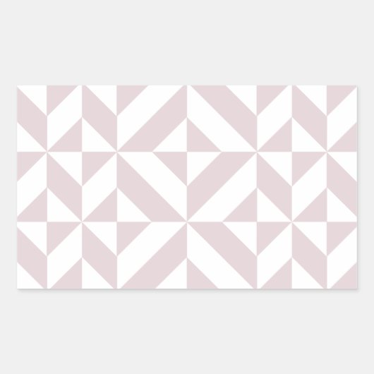 Sticker Rectangulaire Patters de Lilac Purple (Devant)