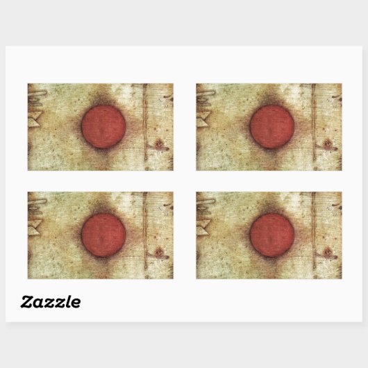 Sticker Rectangulaire Paul Klee Ad Marginem (Feuille)