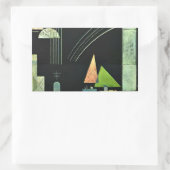 Sticker Rectangulaire Paul Klee — Au repos, (Sac)