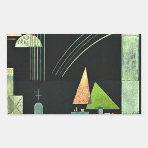 Sticker Rectangulaire Paul Klee — Au repos,