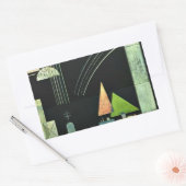 Sticker Rectangulaire Paul Klee — Au repos, (Enveloppe)