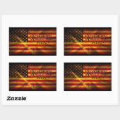 Sticker Rectangulaire Paul Ryan Mitt Romney (Feuille)
