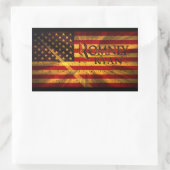 Sticker Rectangulaire Paul Ryan Mitt Romney (Sac)