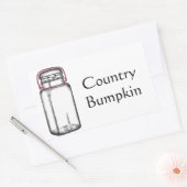Sticker Rectangulaire Pays Bumpkin (Enveloppe)