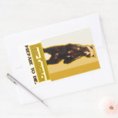 Sticker Rectangulaire Pays de l'ours (Enveloppe)