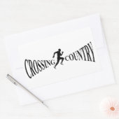 Sticker Rectangulaire Pays de passage (Enveloppe)