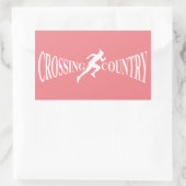 Sticker Rectangulaire Pays de passage (Sac)