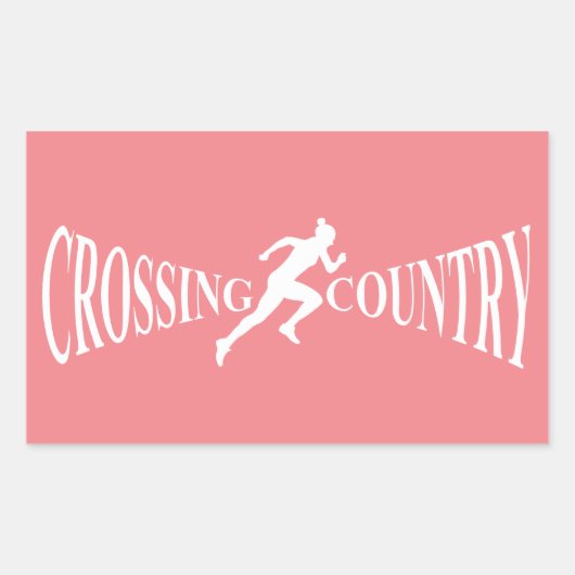 Sticker Rectangulaire Pays de passage (Devant)