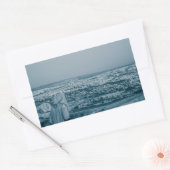 Sticker Rectangulaire Paysage d'Agadir (Enveloppe)