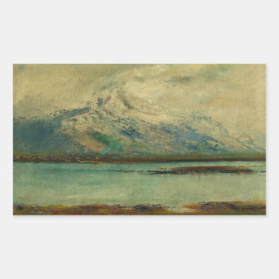 Sticker Rectangulaire Paysage de la montagne de Tatra par Ladislav Medny