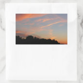 Sticker Rectangulaire Paysage d'Elkridge Sunset Maryland (Sac)